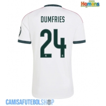 Camisa de time de futebol Real Madrid Denzel Dumfries #24 Replicas 1º Equipamento 2026-27 Manga Curta